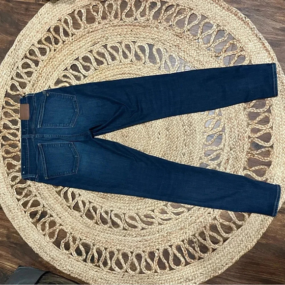 Madewell 9" High Rise Skinny Jeans Women's 27 Button Fly Dark Wash - Picture 5 of 5